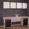 <em><b>Основа: </b></em>ДСП Kronospan.<br><em><b>Фасады: </b></em>ДСП Kronospan, стекло с алюминевой рамкой.<br><em><b>Фурнитура: </b></em>Blum, ДС.