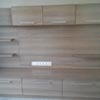 <em><b>Основа: </b></em>ДСП Kronospan.<br><em><b>Фасады: </b></em>Стекло, раздвижная система Astin.<br><em><b>Фурнитура: </b></em>Blum, ДС.