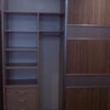 <em><b>Основа: </b></em>ДСП Kronospan.<br><em><b>Фасады: </b></em>Фотопечать стекло сатин, раздвижная система Astin.<br><em><b>Фурнитура: </b></em>Blum, ДС.